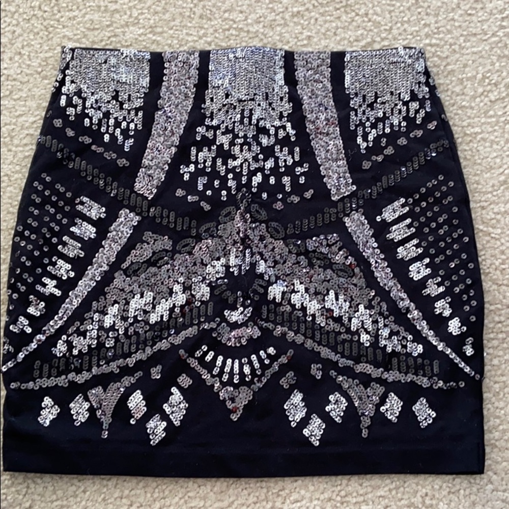 Sequin skirt